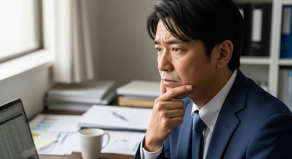 悩める社長