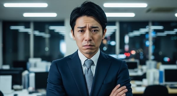 悩む社長